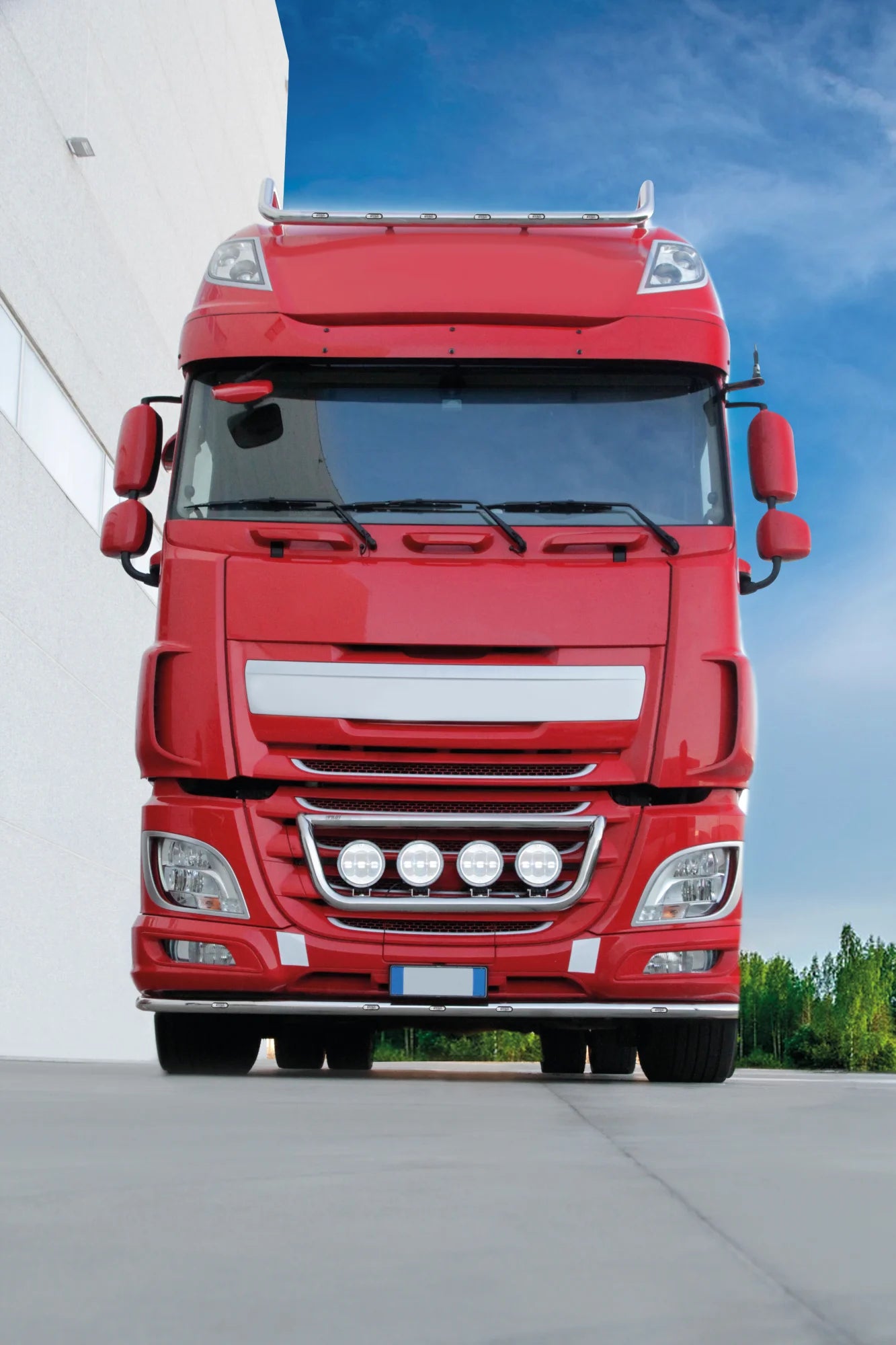 Barra portafari per tetto - Type 2 - compatibile per Daf XF 105 (02/04>12/14) SuperSpace - Daf XF 106 (10/12>05/21) SuperSpace