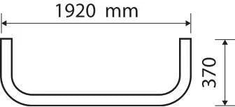 Barra portafari per tetto - Type 4 - compatibile per Scania R Serie 6 - Streamline (09/13>12/17) Lowline