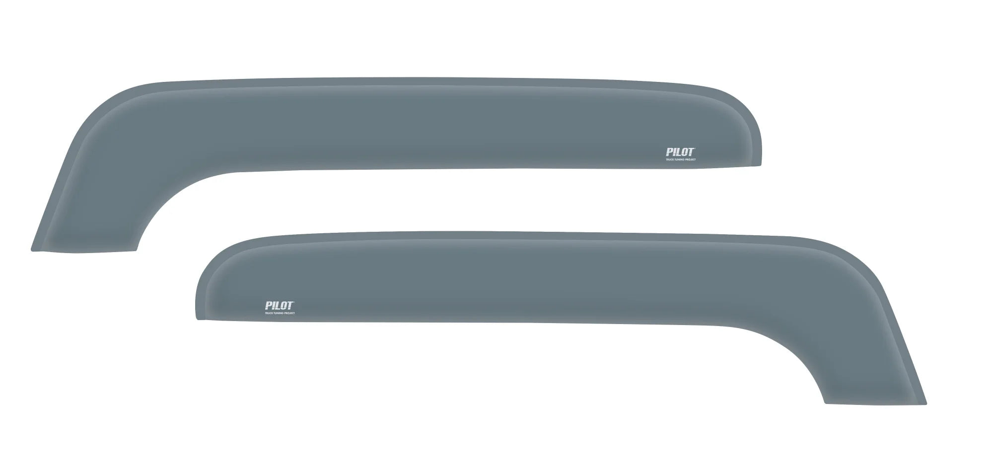 Set deflettori aria in acrilico - compatibile per Mercedes Actros MP4 (09/11>09/19)  - Mercedes Actros MP5 (10/19>)  - Mercedes Actros MP5 F (11/21>)  - Mercedes Actros MP5 L (11/21>)  - Mercedes Antos (09/12>)  - Mercedes Arocs (04/13>)