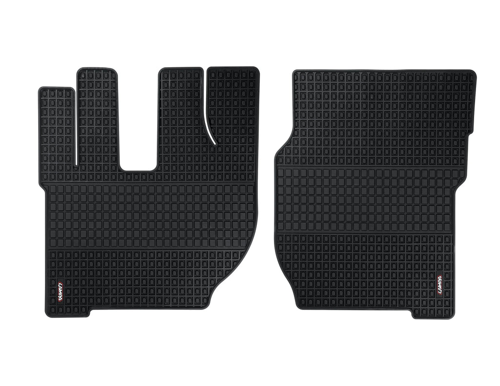 Coppia tappeti su misura in Eco Gomma - compatibile per  Volvo FH Serie 3 (08/02>08/12)