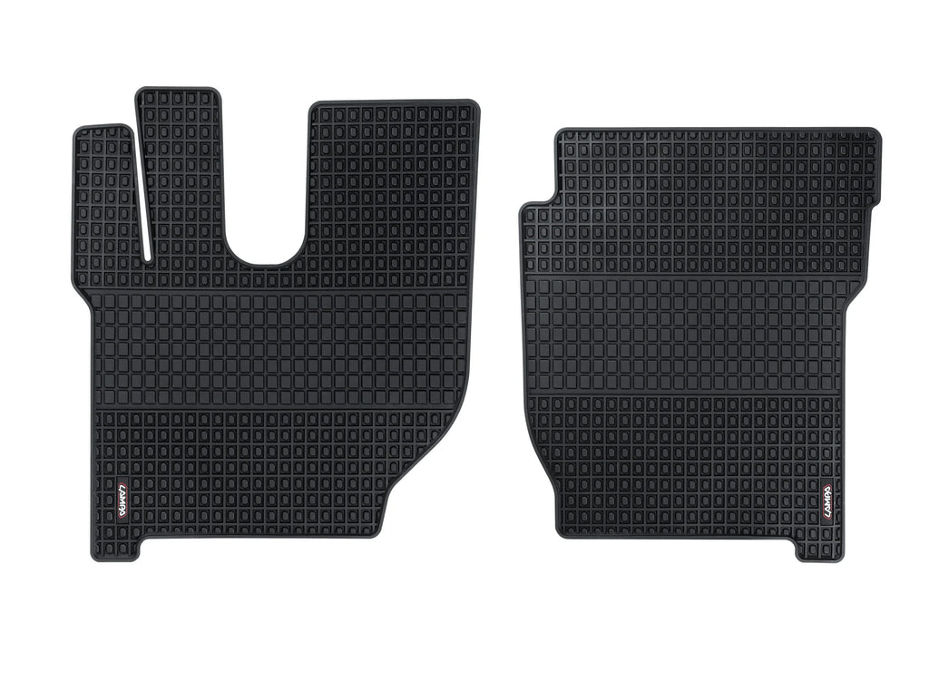 Coppia tappeti su misura in Eco Gomma - compatibile per  Volvo FH Serie 4 (09/12>05/21) -  Volvo FH Serie 5 (06/21>) -  Volvo FH Aero (01/24>)