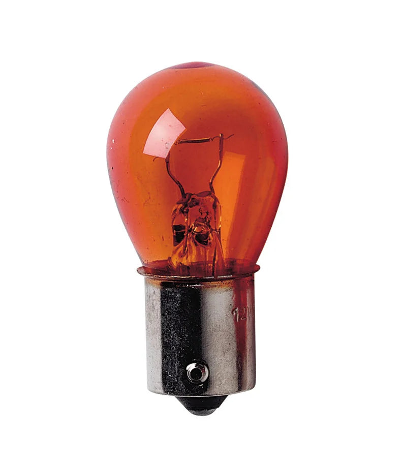 24V Lampada 1 filamento - PY21W - 21W - BAU15s - 2 pz  - Scatola - Arancio