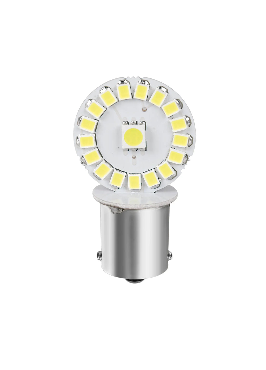 24/28V Led Series - 34 SMD x 3 chips - (P21W) - BA15s - 2 pz  - Scatola - Bianco
