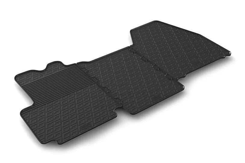 Set tappeti su misura in gomma - compatibile per  Citroen Jumper (04/06>) -  Fiat Ducato (07/06>) -  Peugeot Boxer (04/06>)