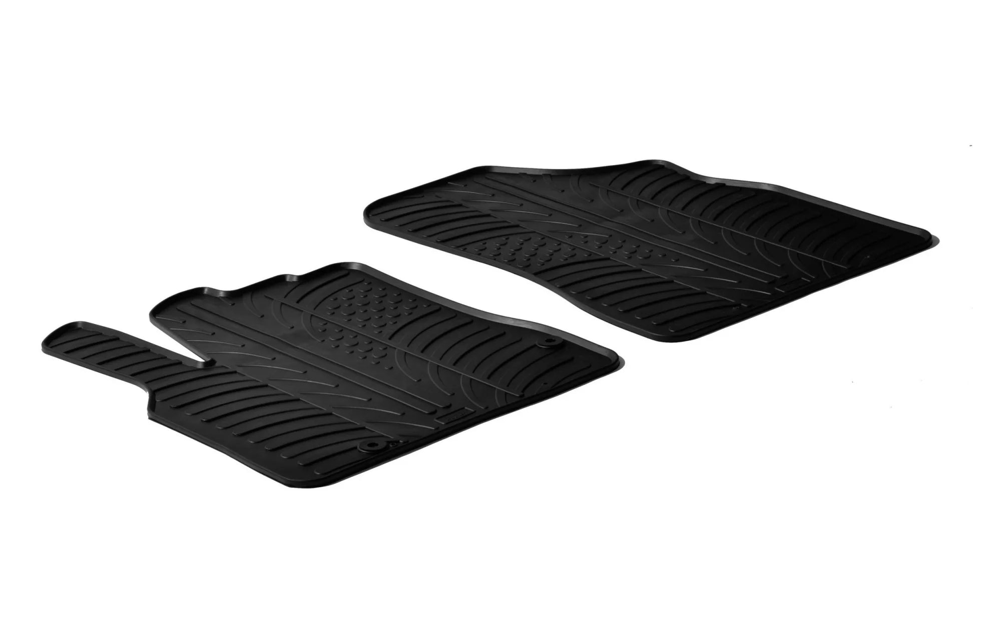 Set tappeti su misura in gomma - compatibile per  Citroen Berlingo Van (04/08>05/18) -  Citroen Berlingo Multispace (04/08>08/18) -  Peugeot Partner (04/08>08/18) -  Peugeot Partner Tepee (05/08>08/18)