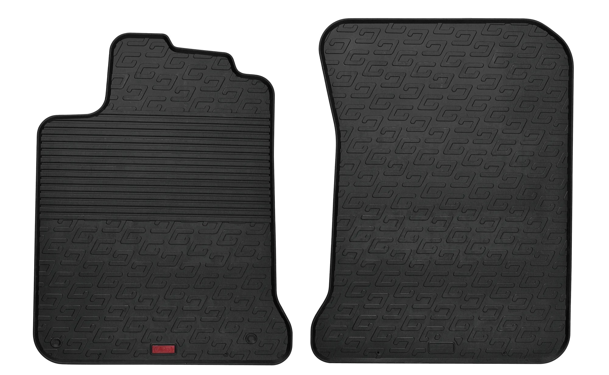 Set tappeti su misura in gomma - compatibile per  Volkswagen Caddy (03/04>12/20)