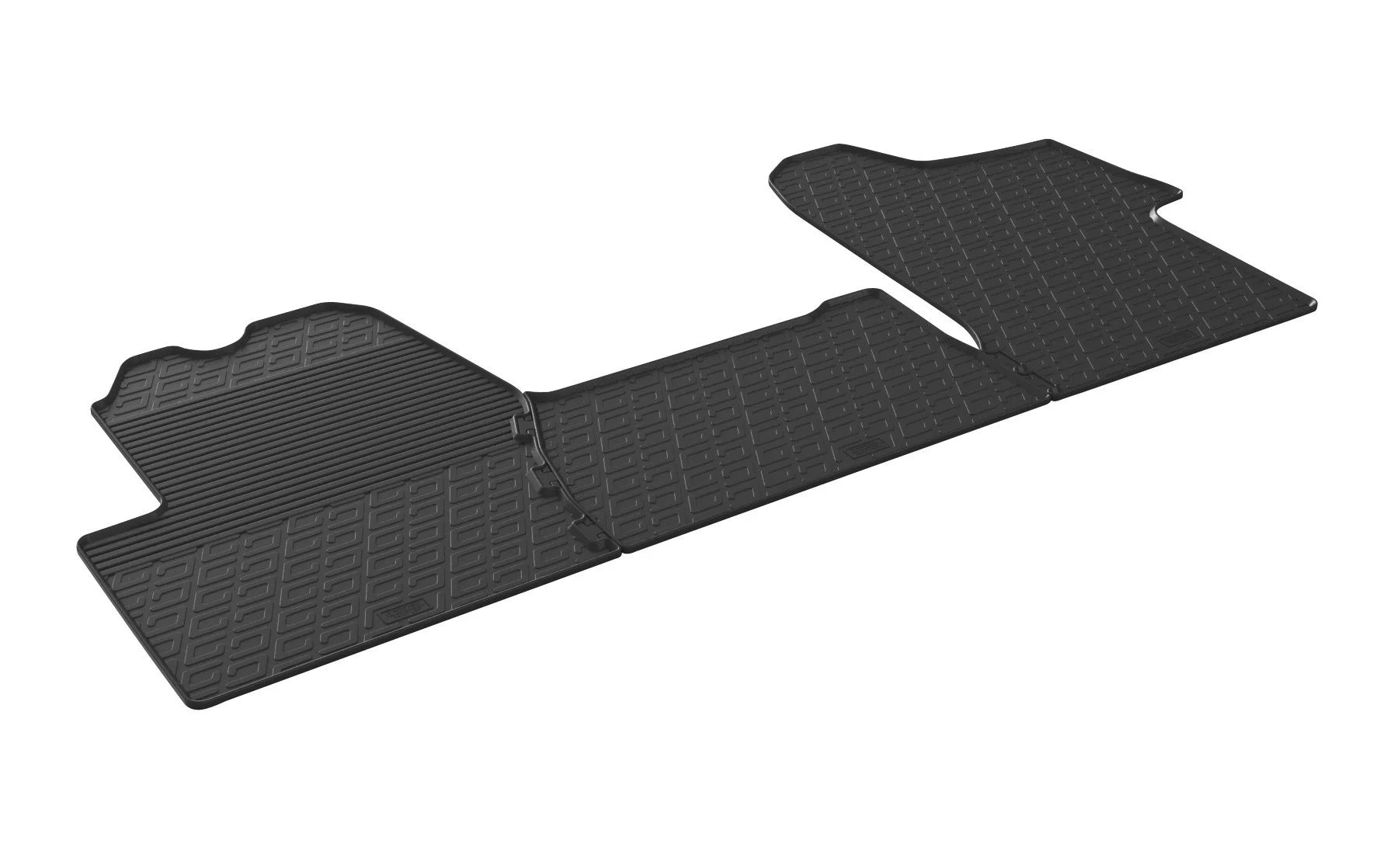 Set tappeti su misura in gomma - compatibile per  Opel Movano (09/14>12/21) -  Renault Master (09/14>06/24)