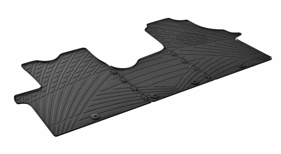 Set tappeti su misura in gomma - compatibile per  Fiat Talento (05/16>) -  Nissan NV300 (07/16>) -  Opel Vivaro (01/14>02/19) -  Renault Trafic (06/14>)