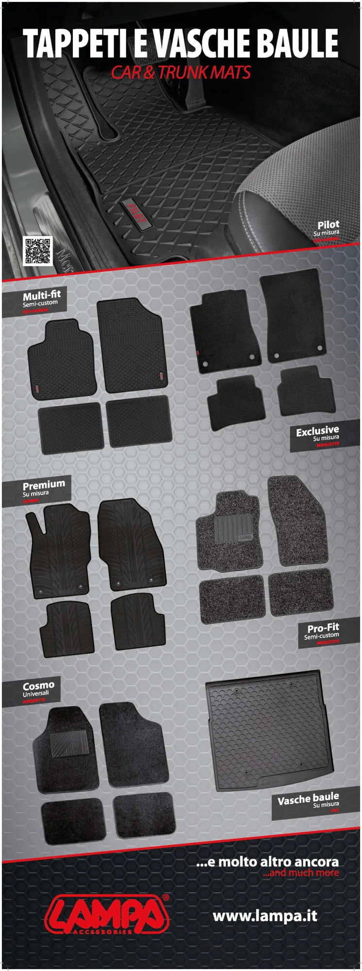 Poster cm 58x160, Tappeti