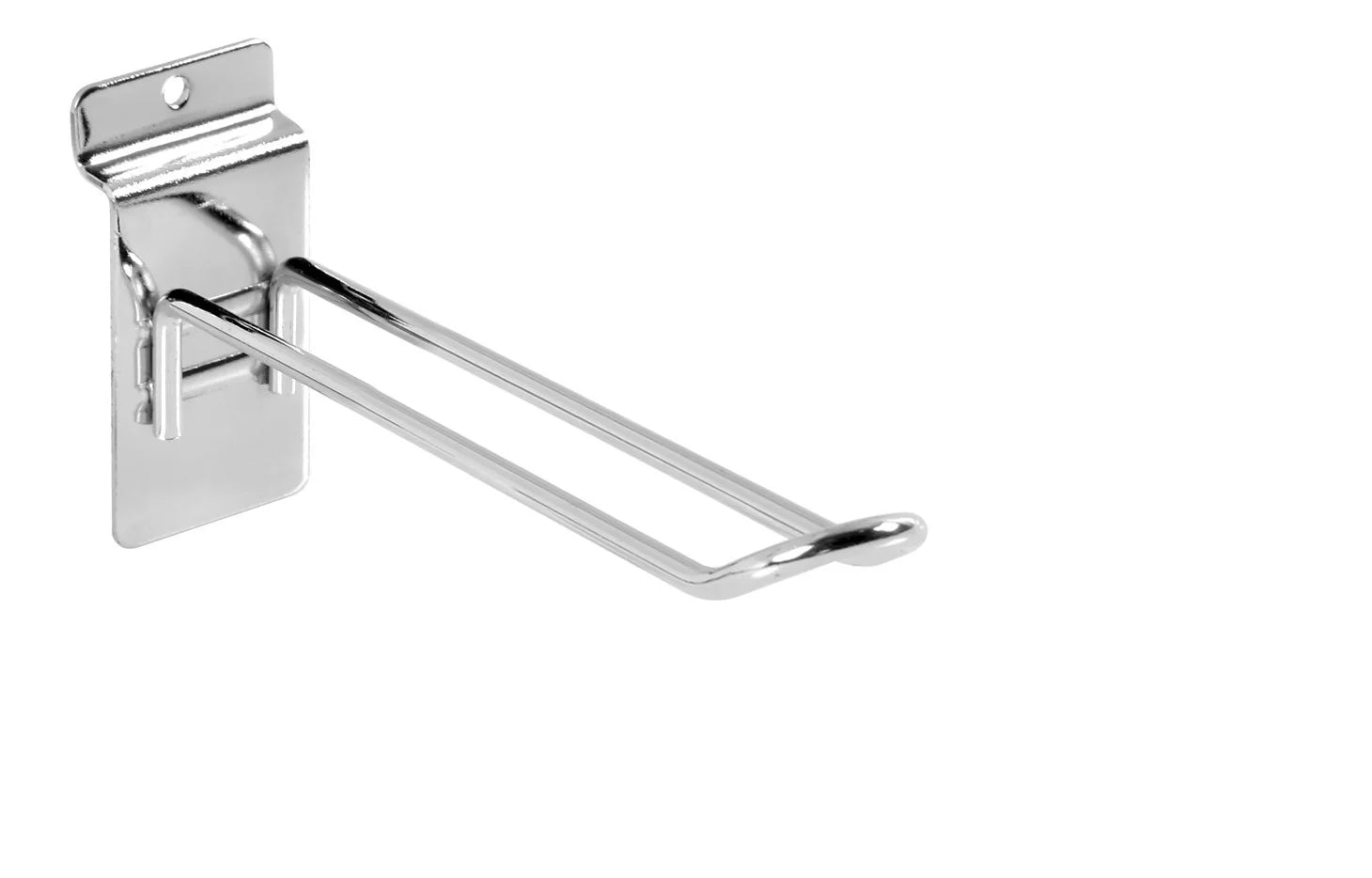 Gancio sicurezza cromato - 10 cm