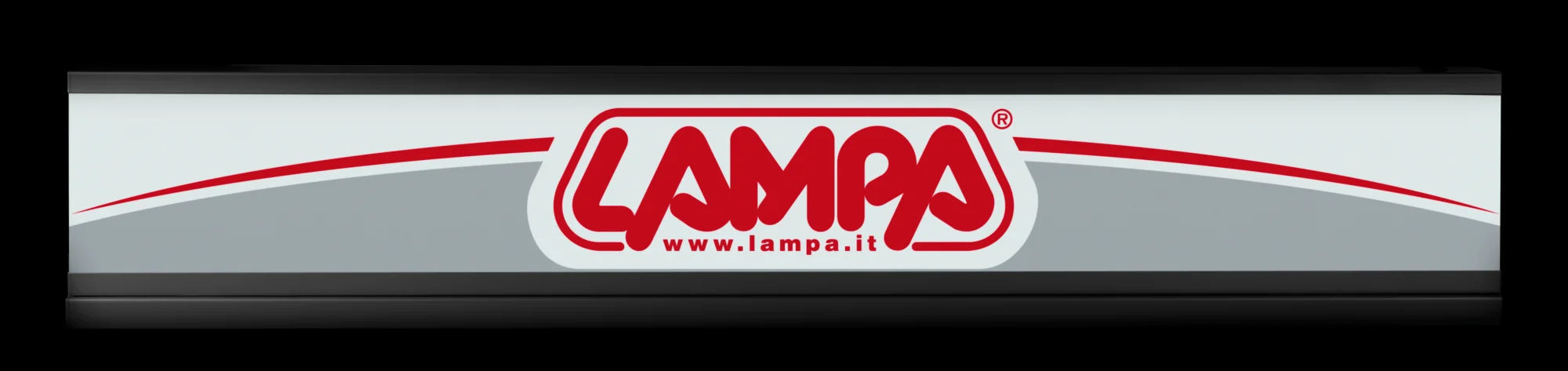 Testata slim retroilluminata, 230V - Argento