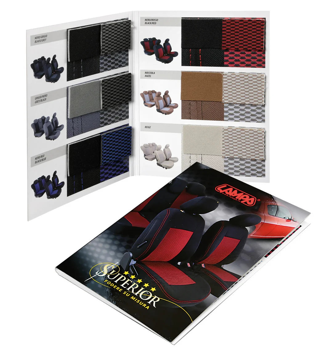 Cartella colori fodere Superior