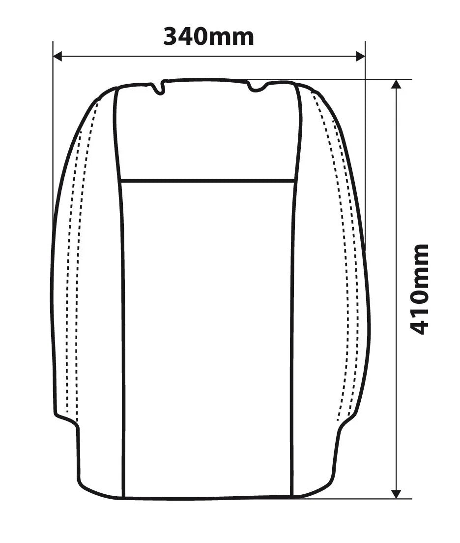 Demo coprisedile in miniatura linea Superior - Nocciola