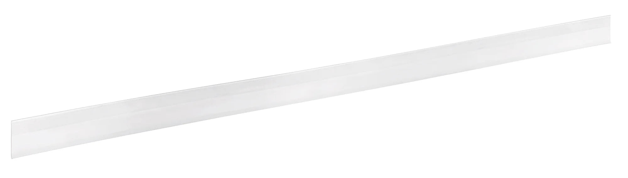 Profilo portaprezzi adesivo per ripiani - 100x4 cm