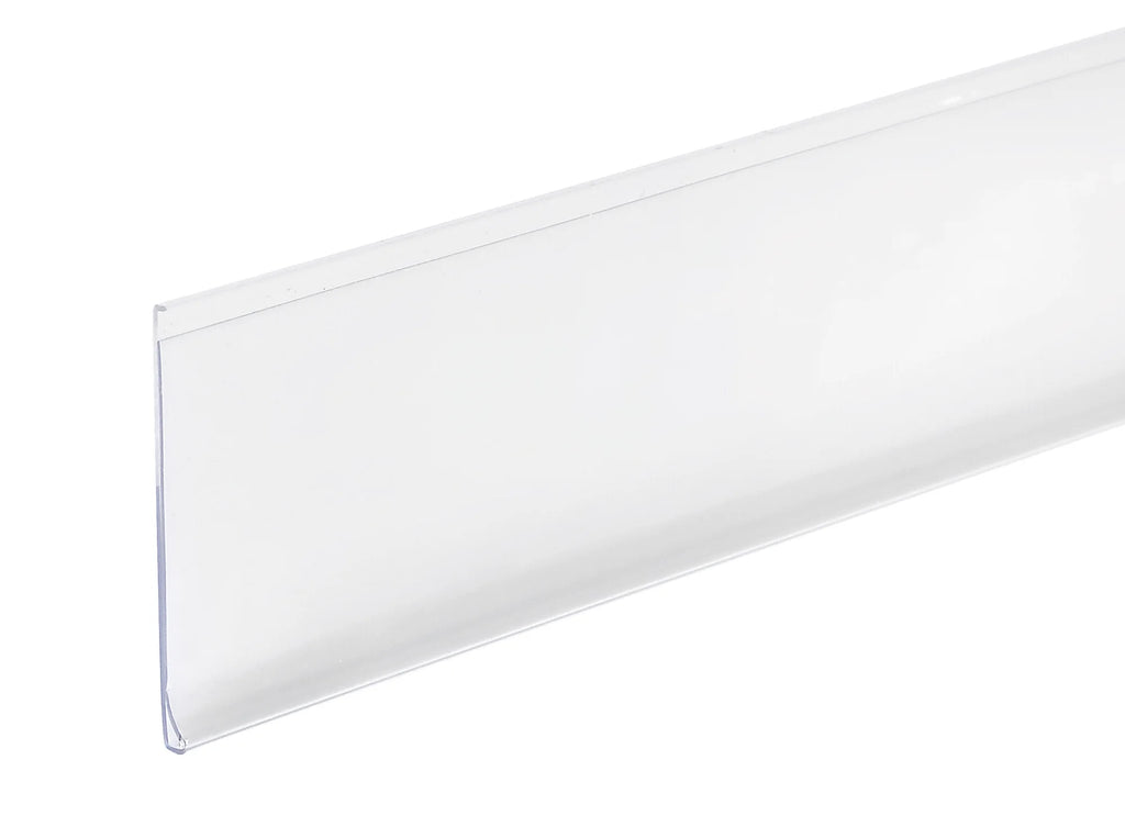 Profilo portaprezzi adesivo per ripiani - 100x4 cm