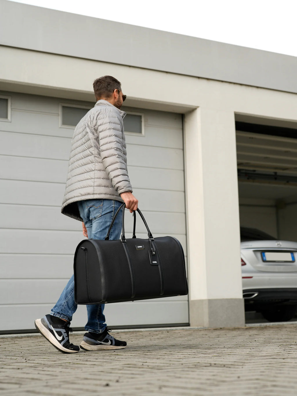 DF-01 Duffle Bag, Borsone da viaggio con maniglie e tracolla