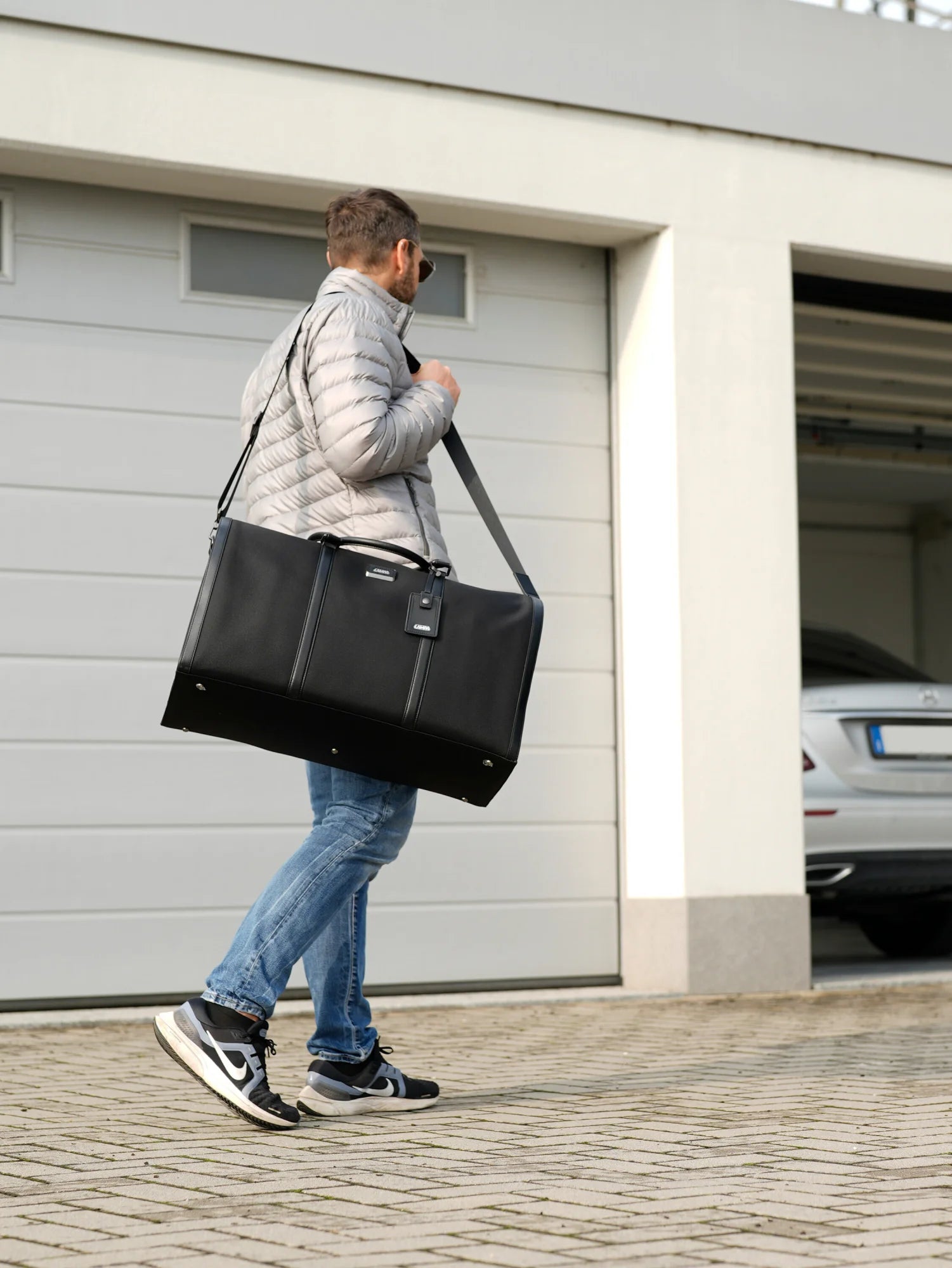 DF-01 Duffle Bag, Borsone da viaggio con maniglie e tracolla