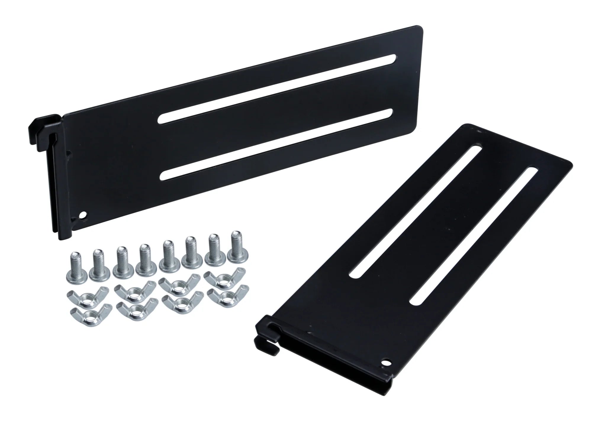 Staffe per fissaggio banner a montante, 2 pz - L - 235x70 mm