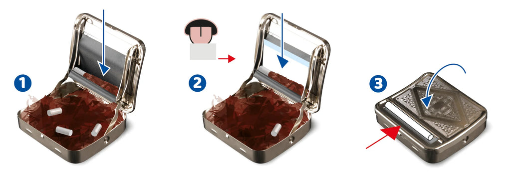 Easy Roll, Rollatore per sigarette [Confezione da 12]