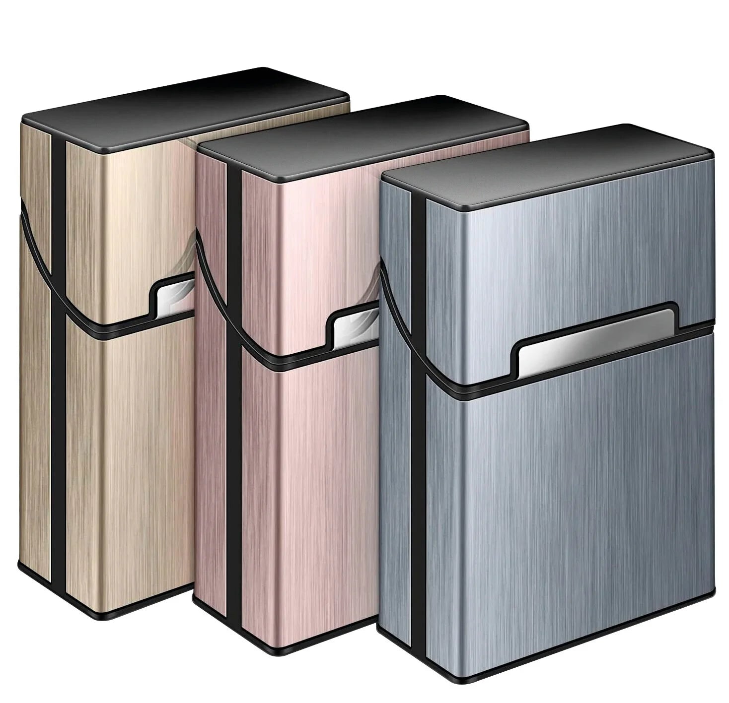 Hard Case, custodia rigida per pacchetto sigarette [Confezione da 12]