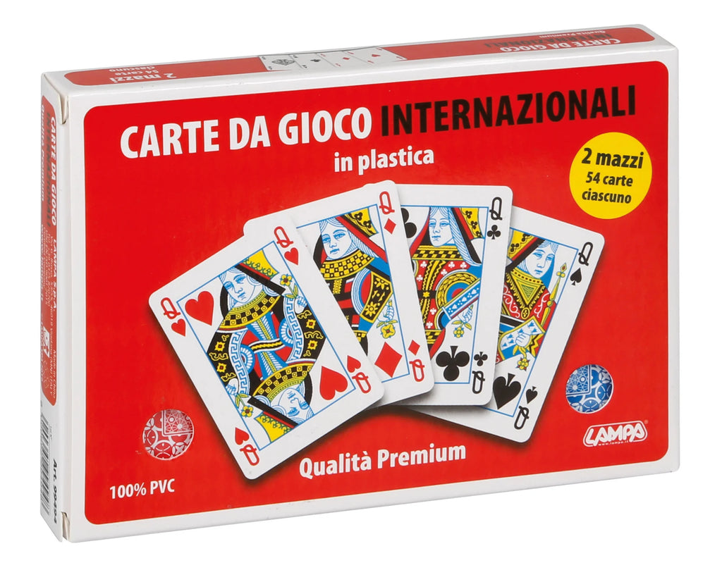 Carte da gioco internazionali - PVC