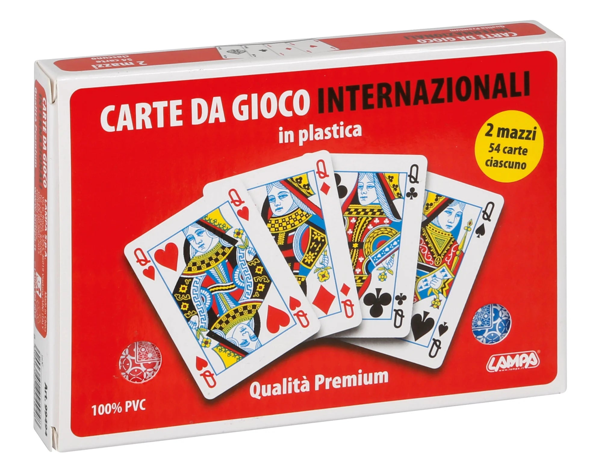 Carte da gioco internazionali - PVC