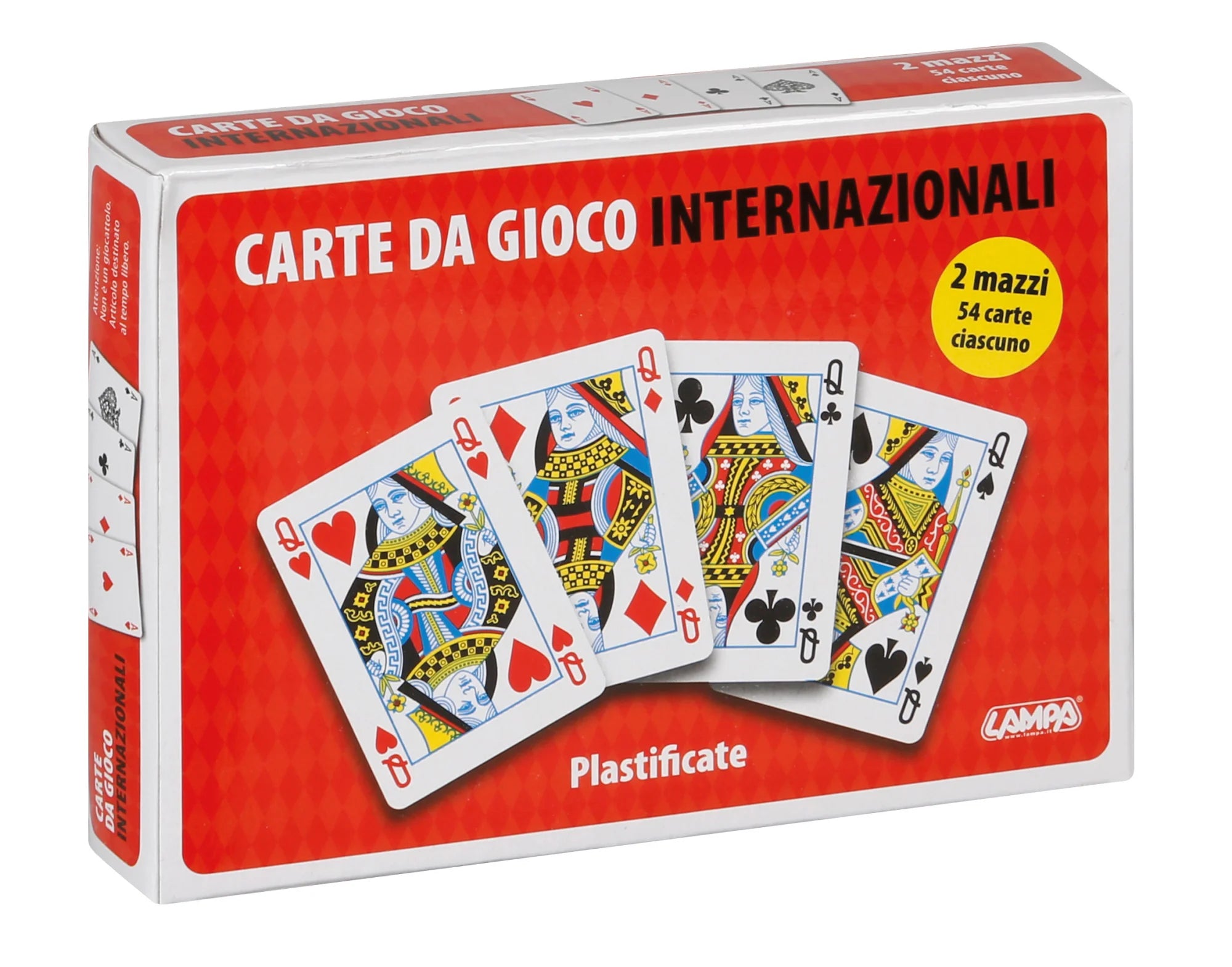 Carte da gioco internazionali - Carta plastificata