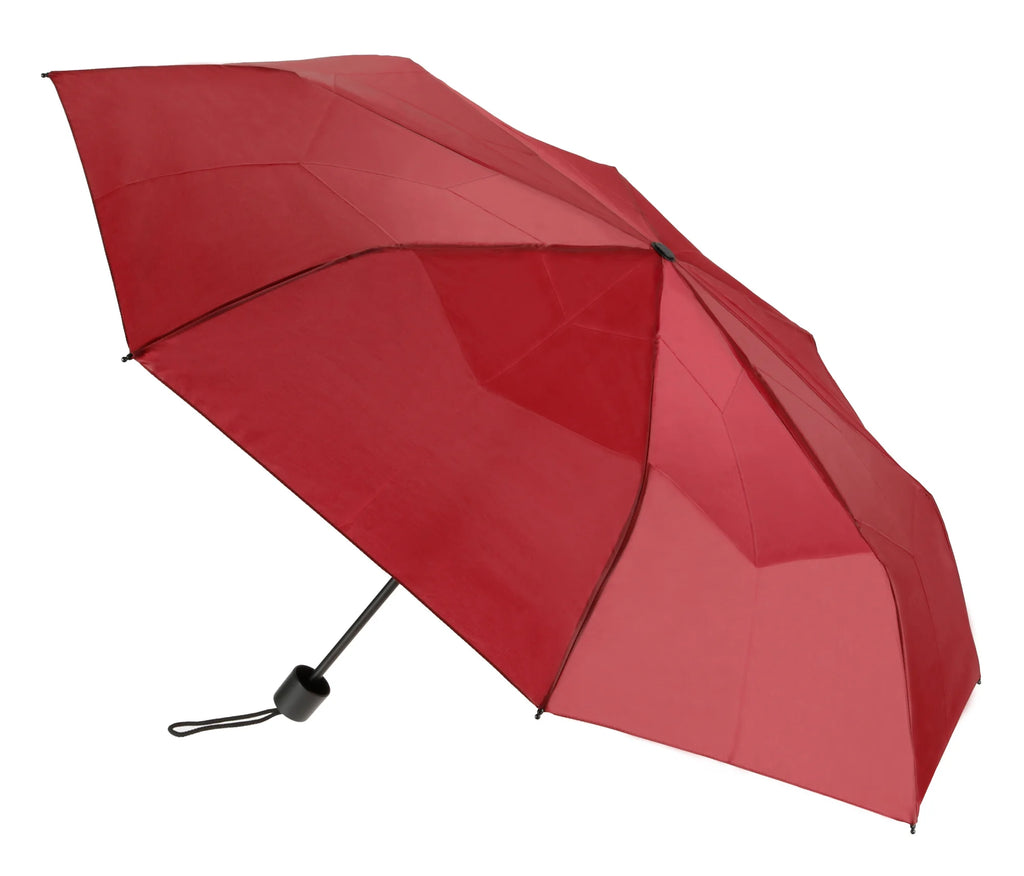Compact Base, ombrello pieghevole con apertura manuale - Ø 97 cm - Bordeaux