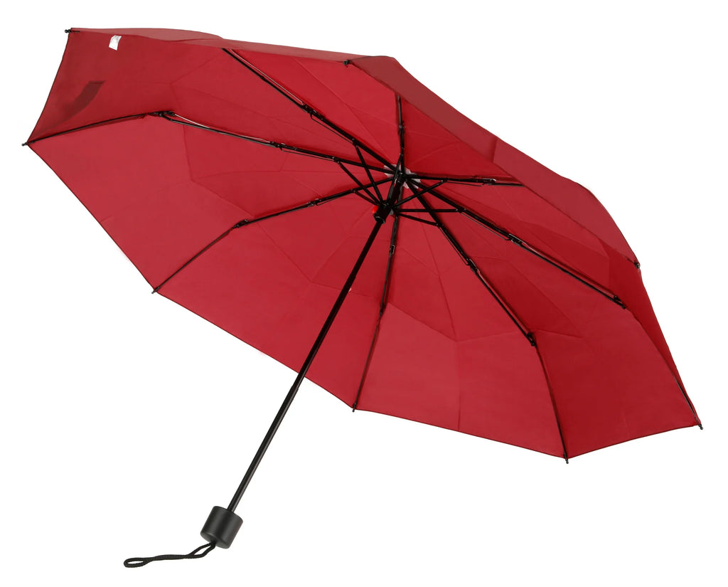 Compact Base, ombrello pieghevole con apertura manuale - Ø 97 cm - Bordeaux