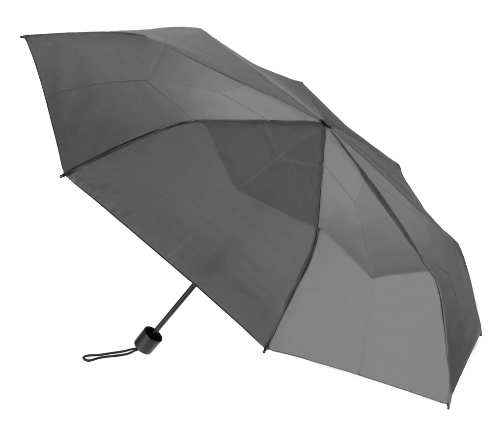 Compact Base, ombrello pieghevole con apertura manuale - Ø 97 cm - Grigio