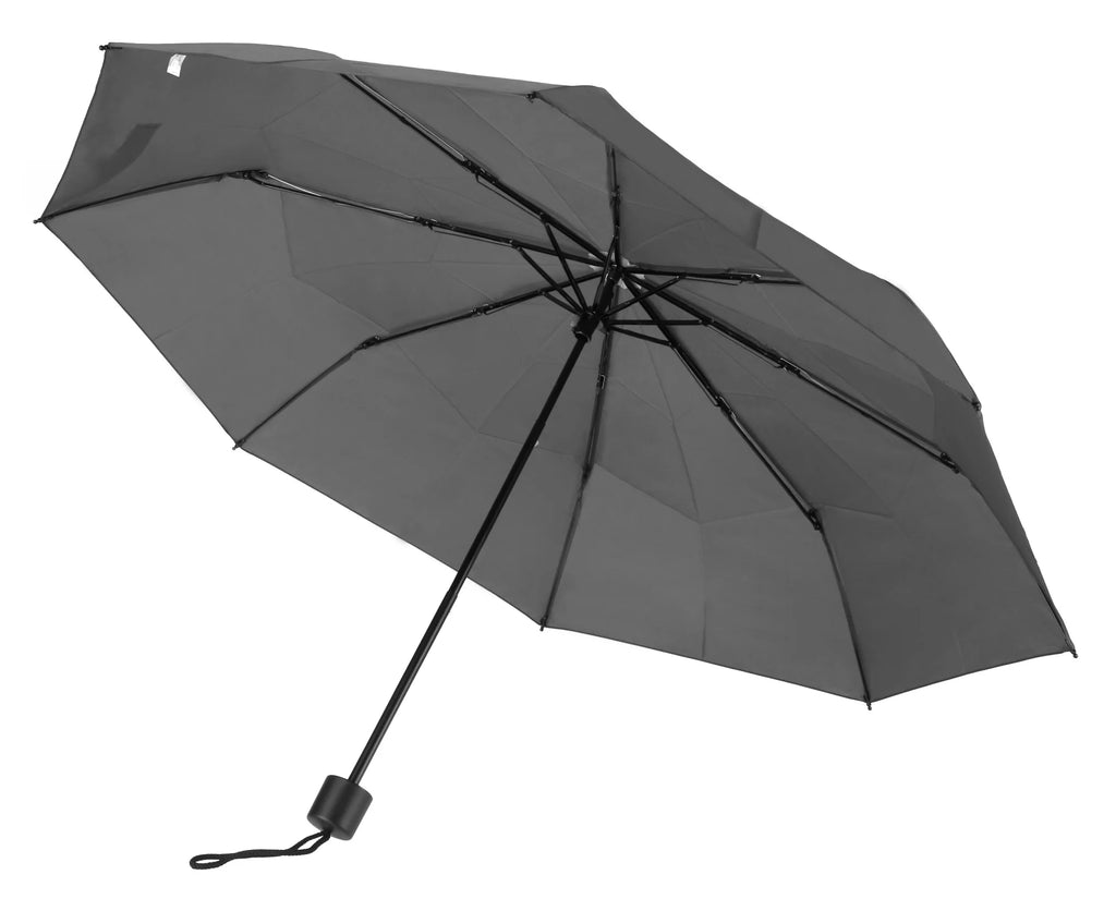 Compact Base, ombrello pieghevole con apertura manuale - Ø 97 cm - Grigio