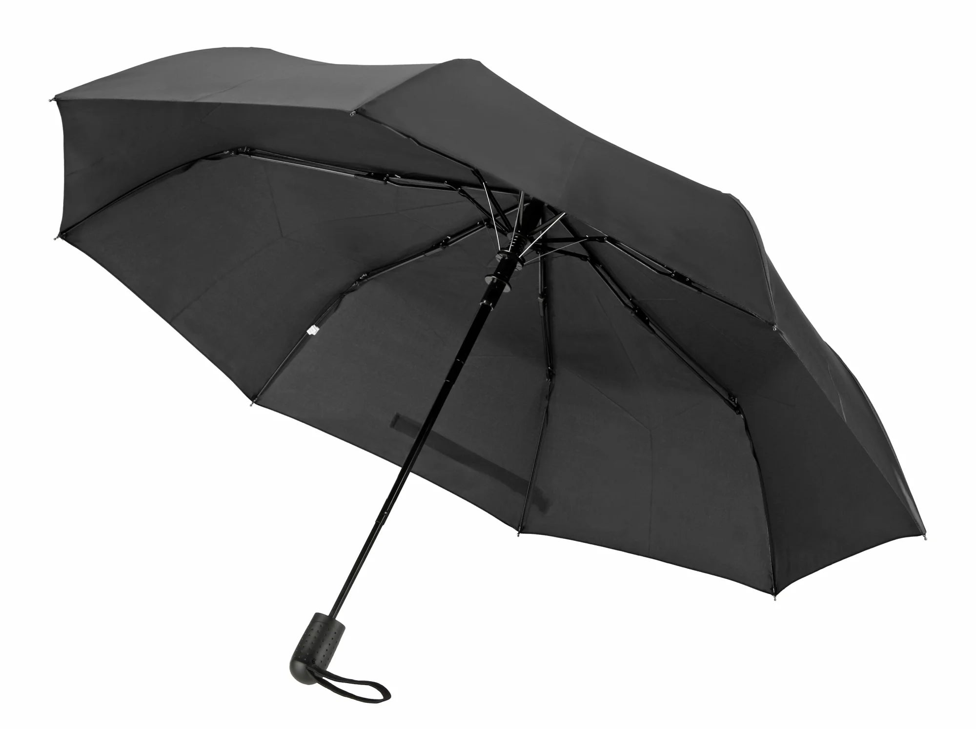 Compact Midi, ombrello pieghevole con apertura automatica - Ø 98 cm - Nero