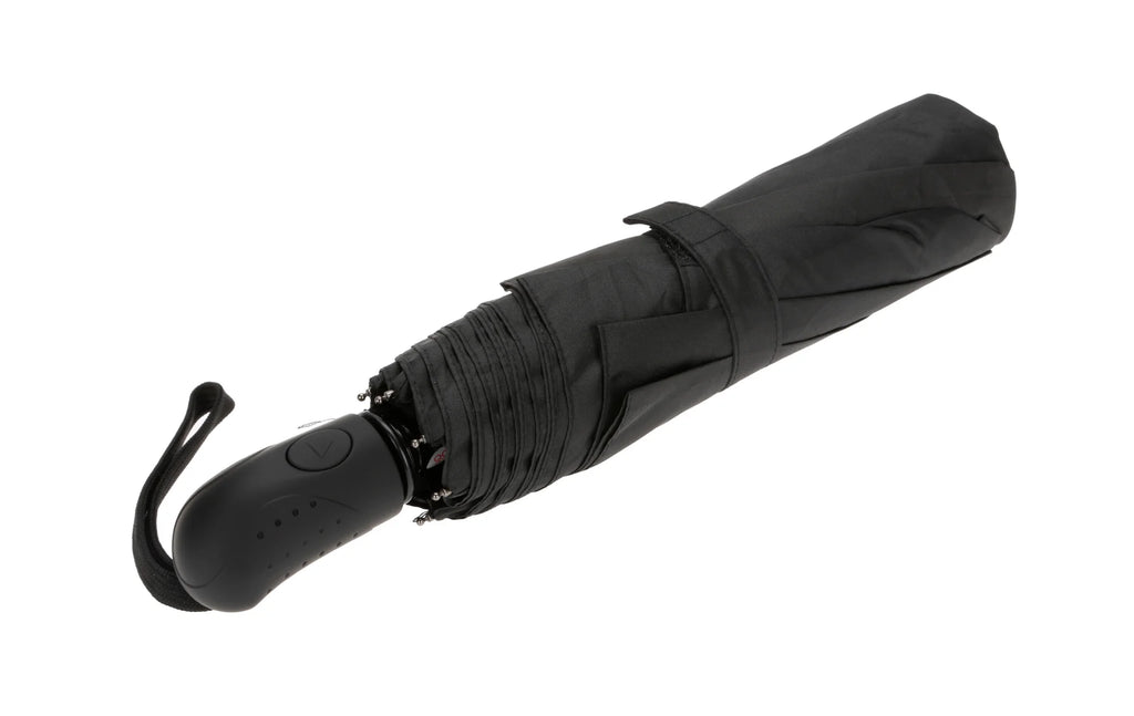 Compact Midi, ombrello pieghevole con apertura automatica - Ø 98 cm - Nero