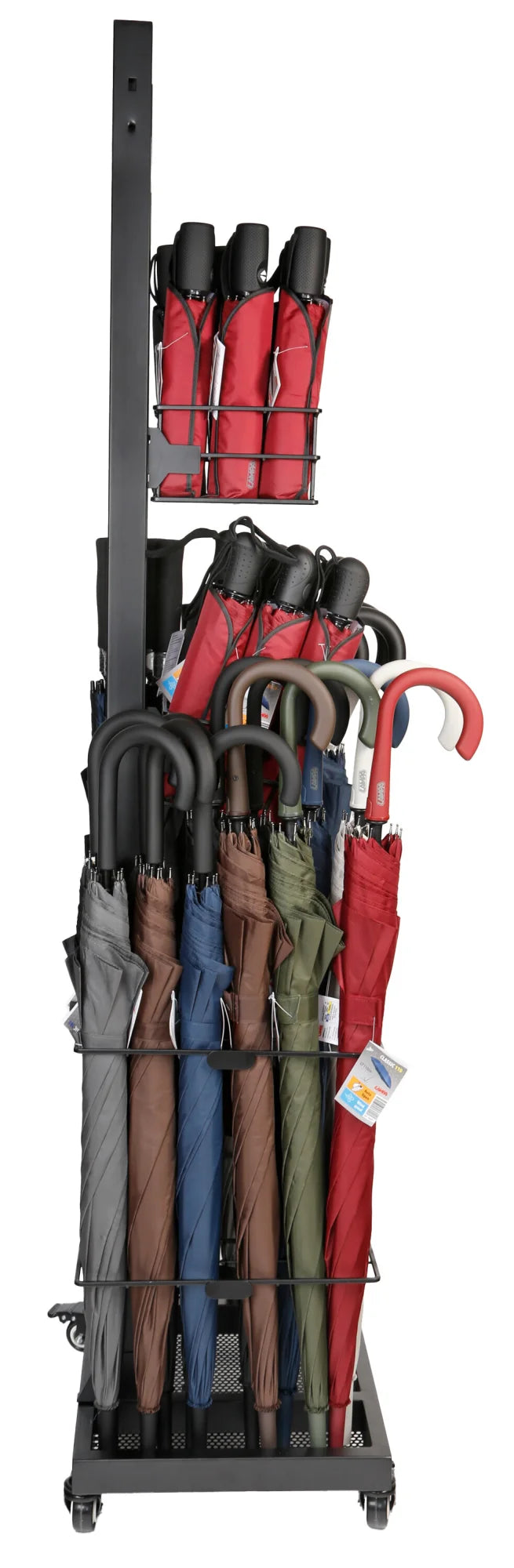 Espositore monofacciale per 60 ombrelli