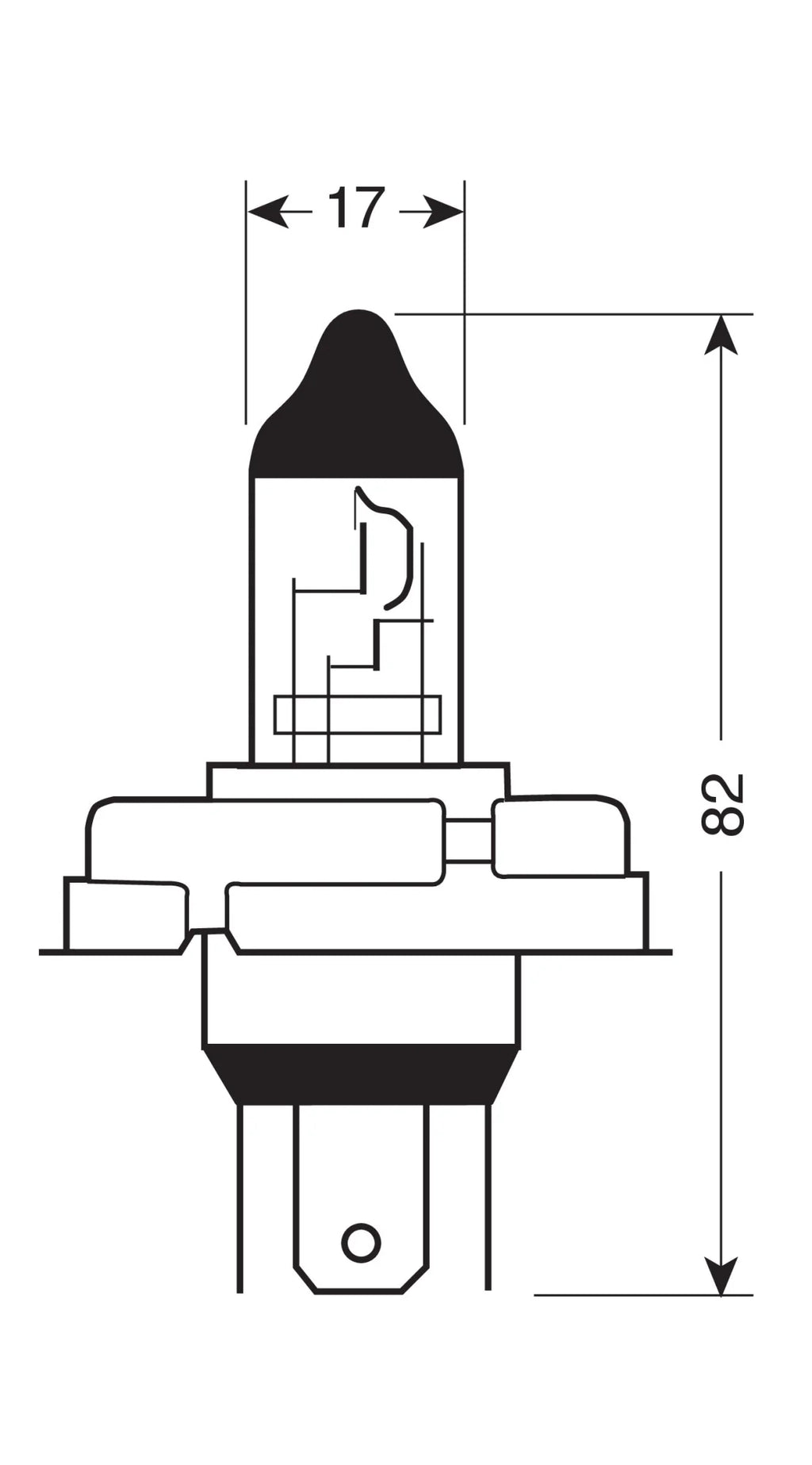 12V Original Line - R2 - 45/40W - P45t - 1 pz  - Scatola