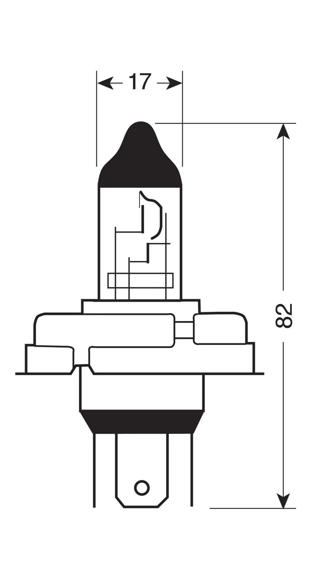 12V Original Line - R2 - 45/40W - P45t - 1 pz  - Scatola