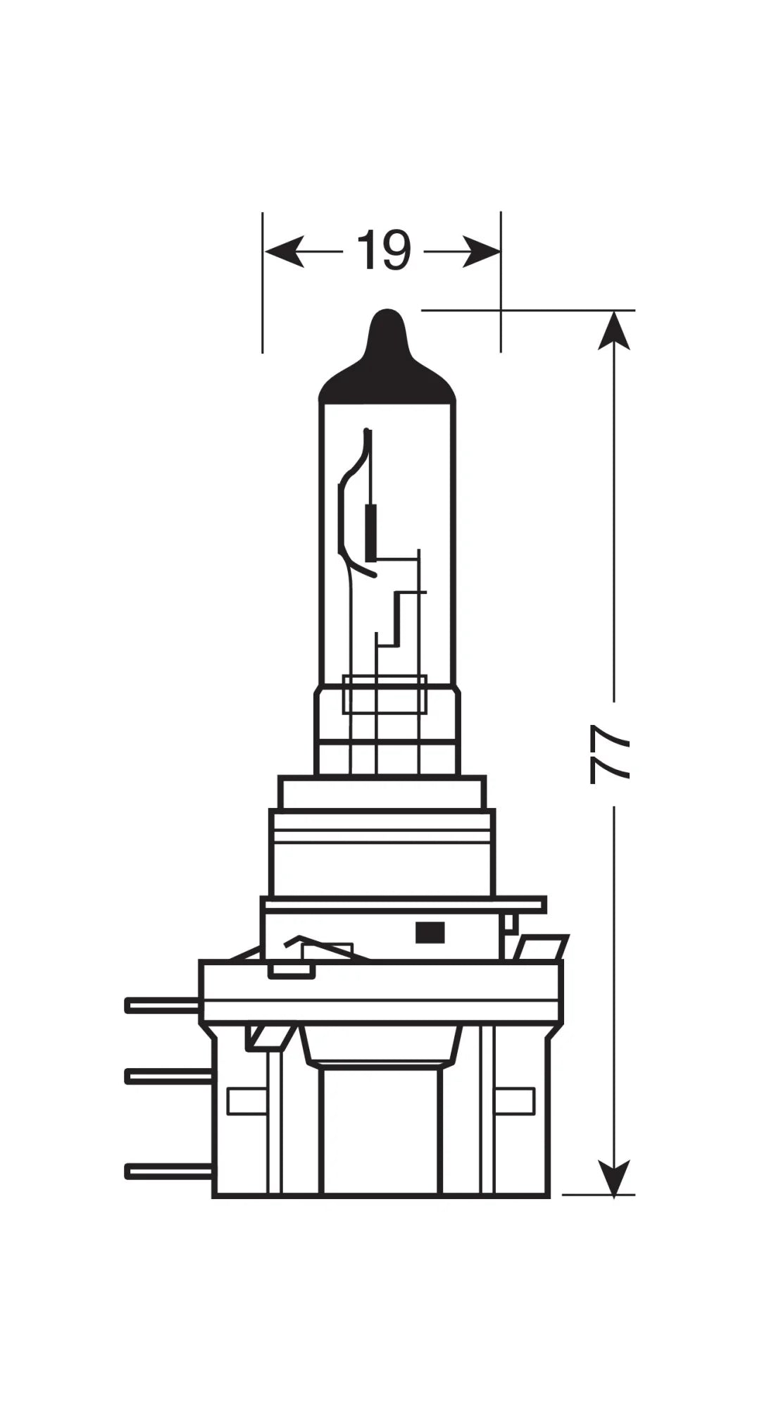 24V Original Line - H15 - 20/60W - PGJ23t-1 - 1 pz  - Scatola