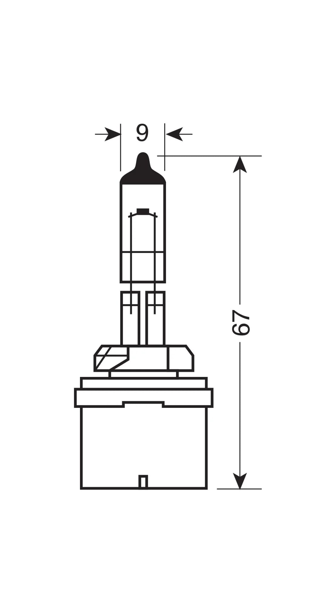 12V Original Line - H27/1 - 27W - PG13 - 1 pz  - Scatola