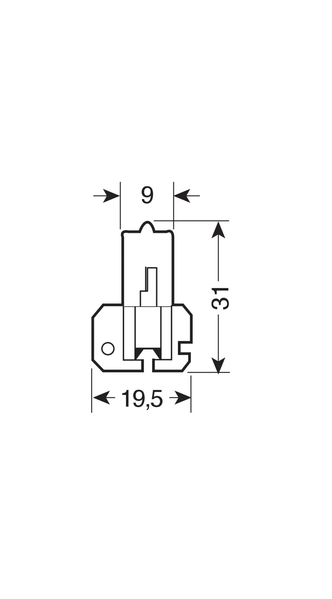 24V Original Line - H2 - 70W - X511 - 1 pz  - Scatola
