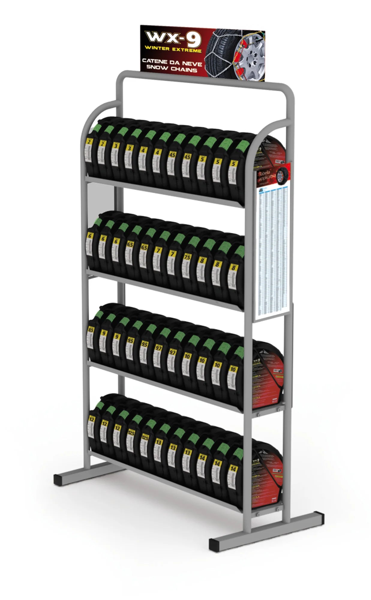 WX-9 - Winter Extreme, catene da neve autovetture - 1