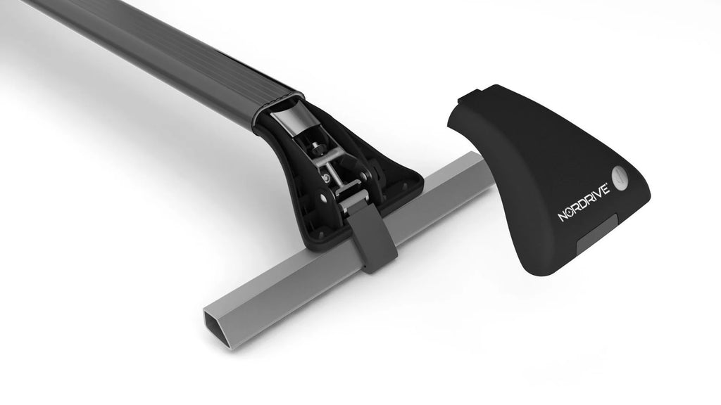 Snap Steel Rail, set completo barre portatutto telescopiche in acciaio - S - F0