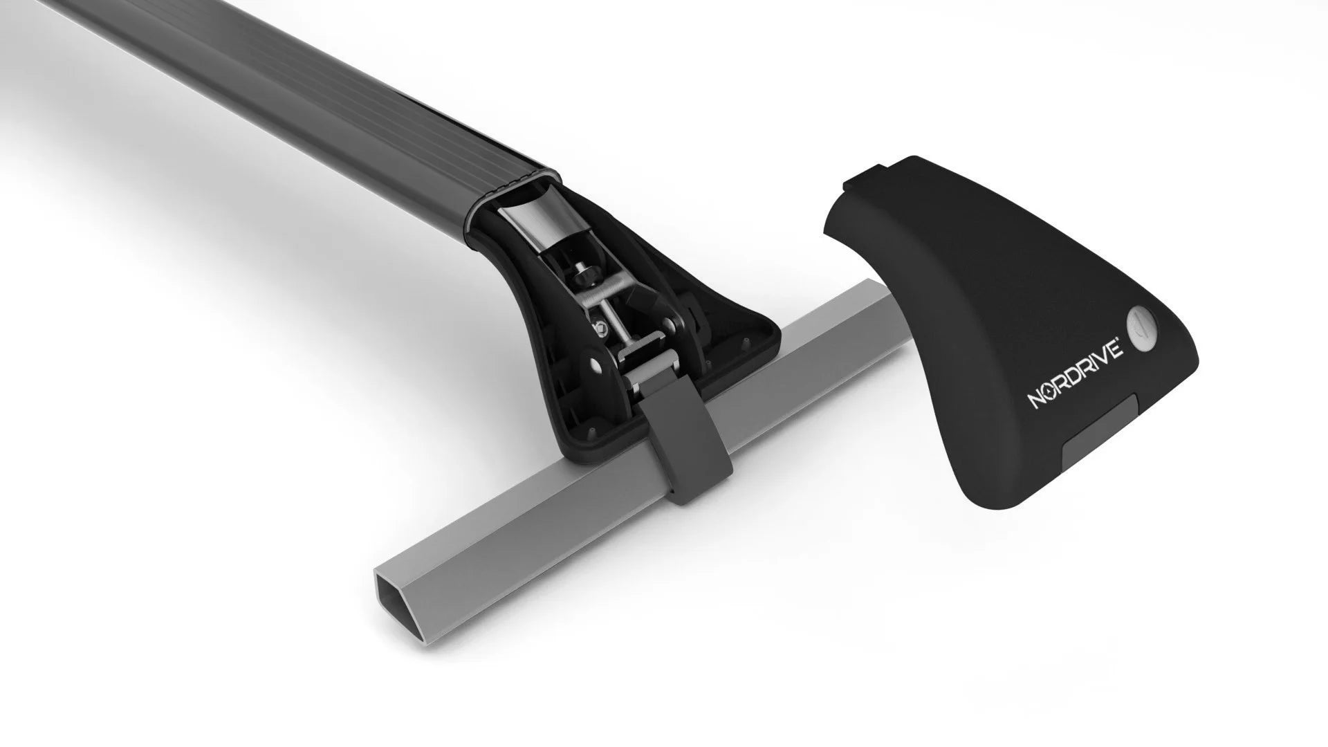 Snap Steel Rail, set completo barre portatutto telescopiche in acciaio - L - F0