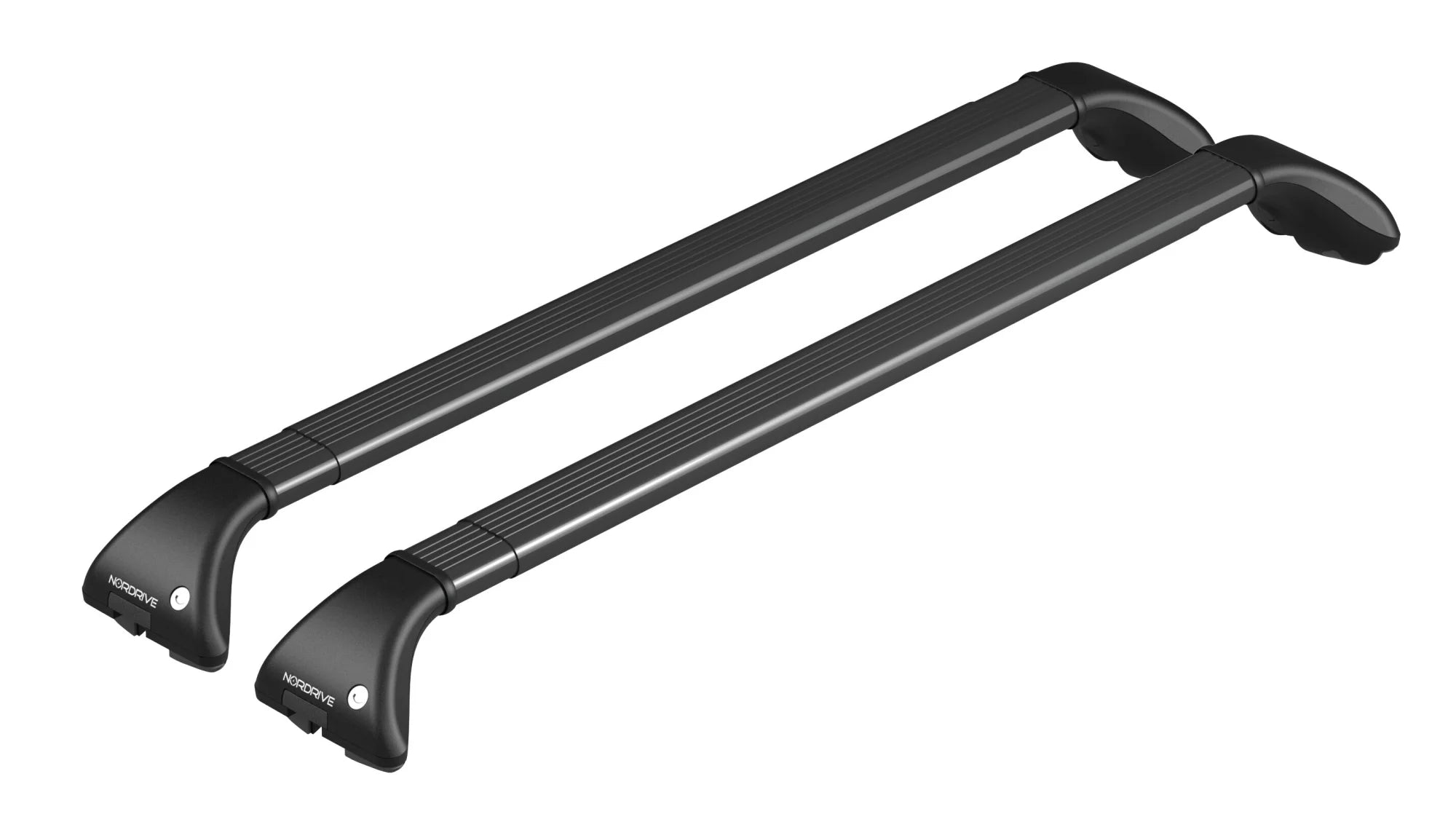 Snap Steel, coppia barre portatutto telescopiche in acciaio - L - 100÷136 cm