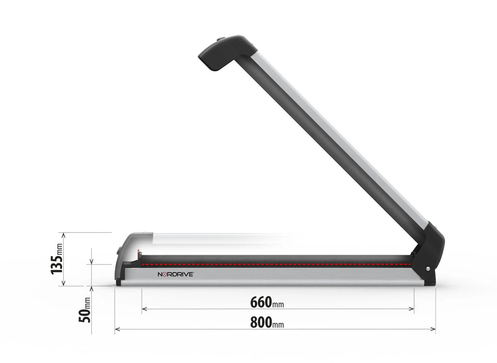 Pro-Slider EVO Aluminium PS-60, portasci per barre da tetto - Argento