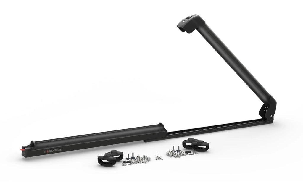 Pro-Slider EVO Aluminium PS-60, portasci per barre da tetto - Nero