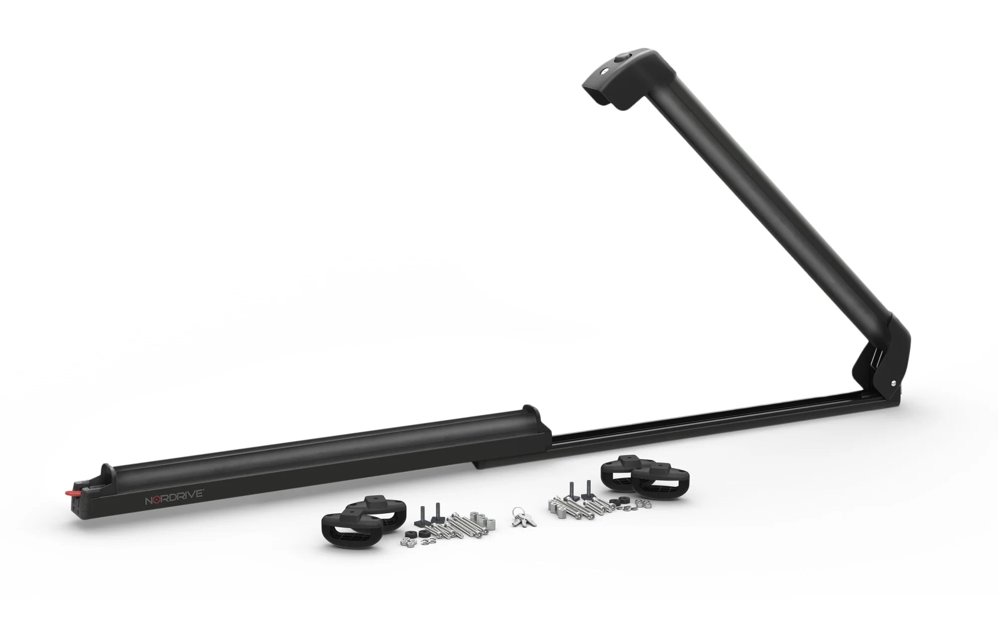 Pro-Slider EVO Aluminium PS-60, portasci per barre da tetto - Nero
