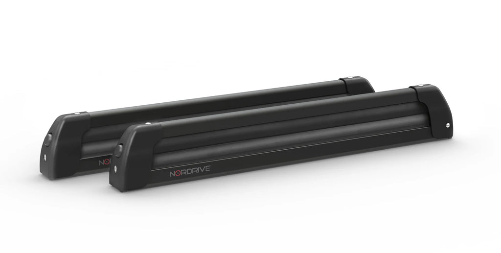 Nordic-King EVO aluminium NK-60, portasci per barre da tetto - Nero