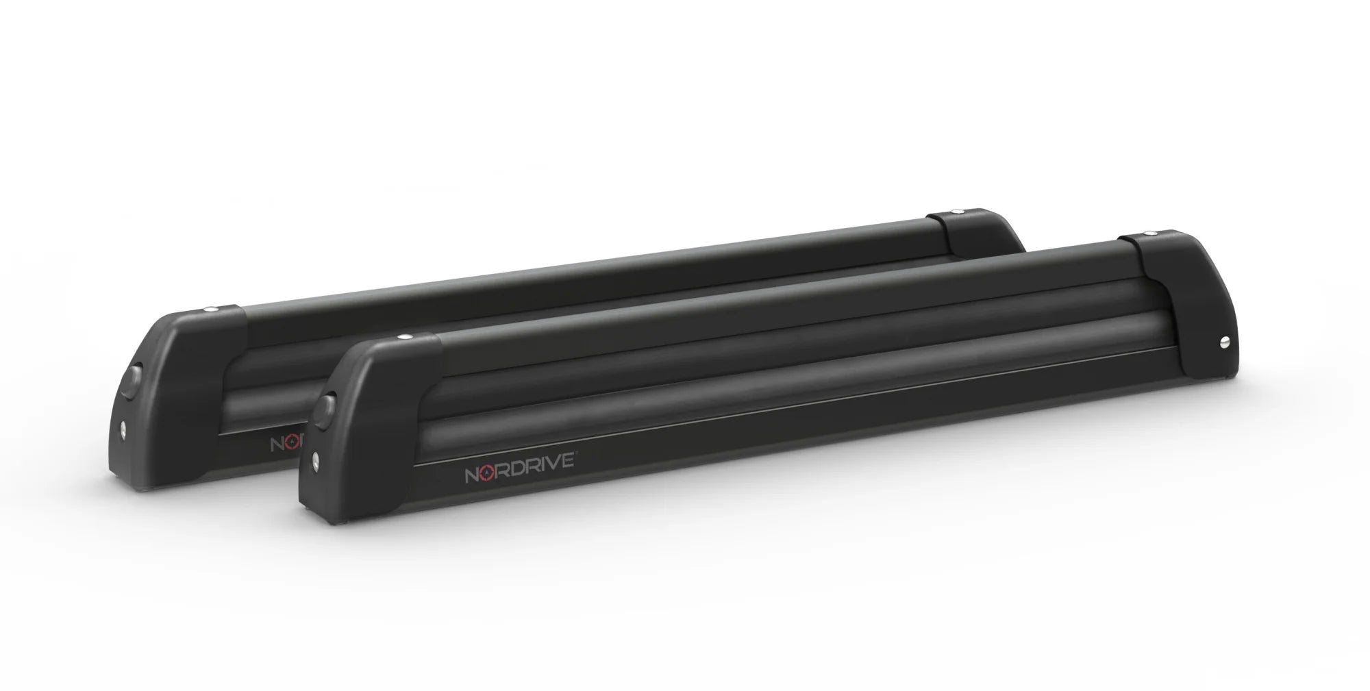 Nordic-King EVO aluminium NK-60, portasci per barre da tetto - Nero