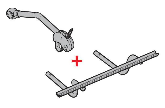 Elix+1, kit di estensione 1 ciclo per il portabici Elix 2