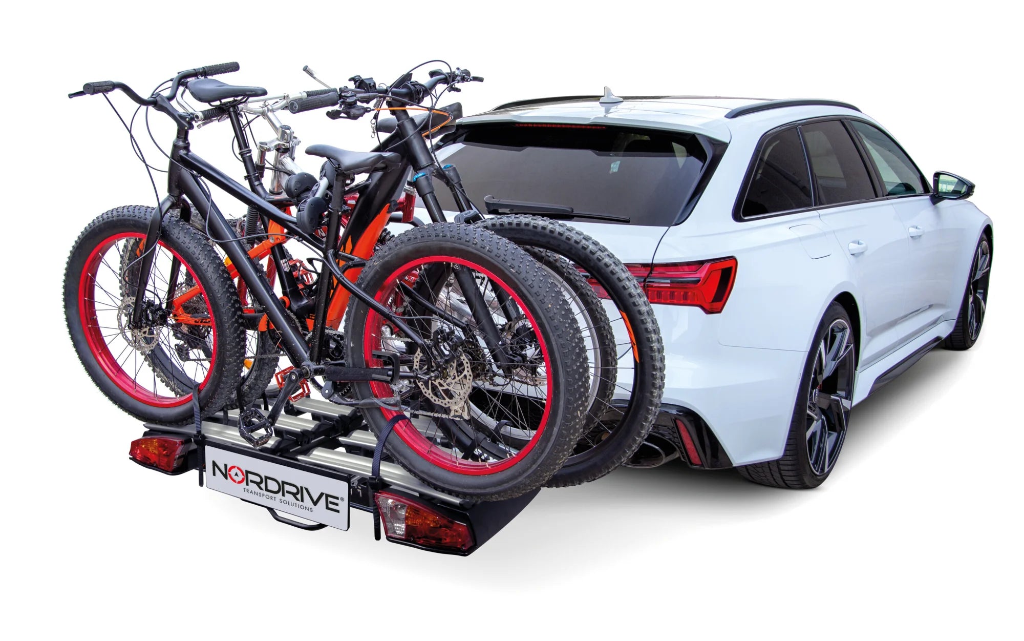 Asura 3, portabiciclette per gancio traino - 3 bici